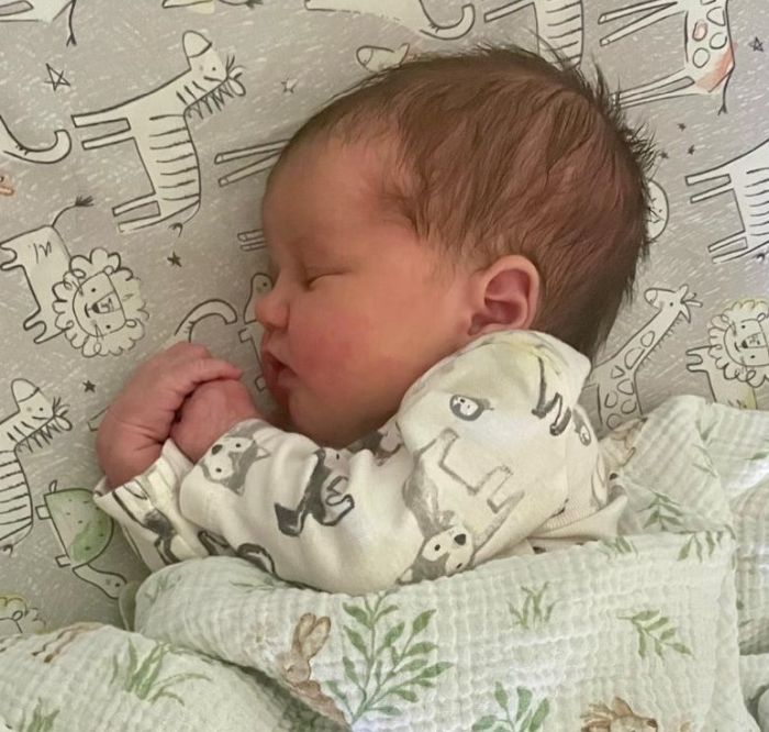 Janise's new baby Larae