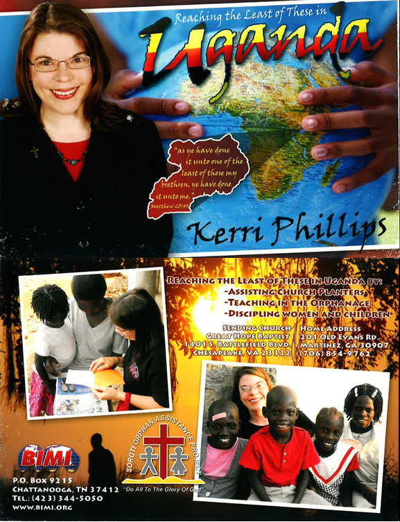 Prayer Card Kathy